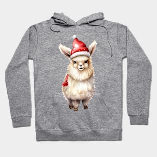 Christmas Llama Hoodie